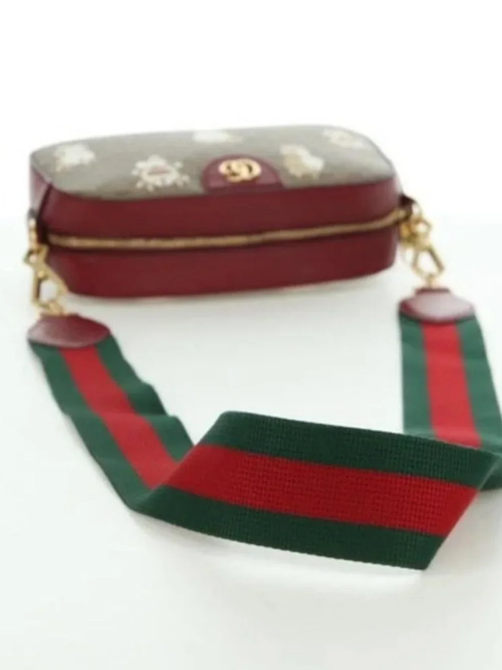 GUCCI Micro GG Supreme Doraemon Collaboration Bag PVC 574886 Auth YKZ711SAM